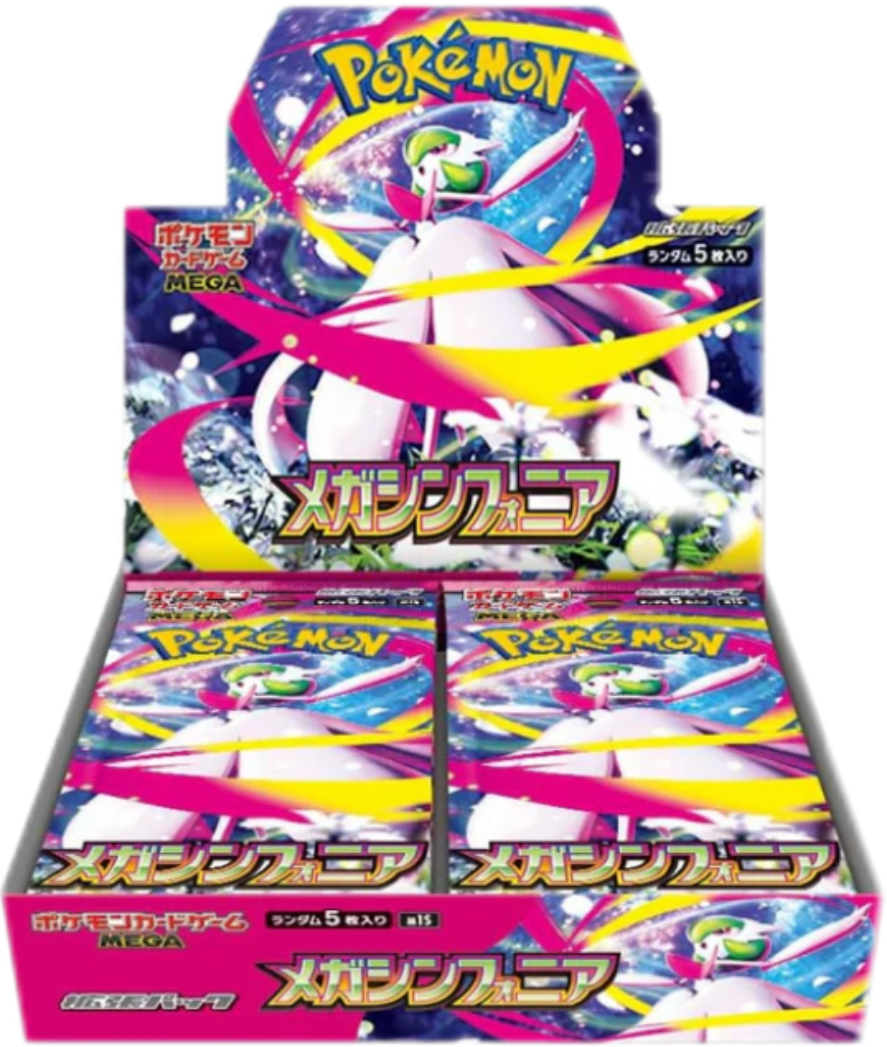 2025 Pokémon Japanese Mega Symphonia Booster Box - M1S