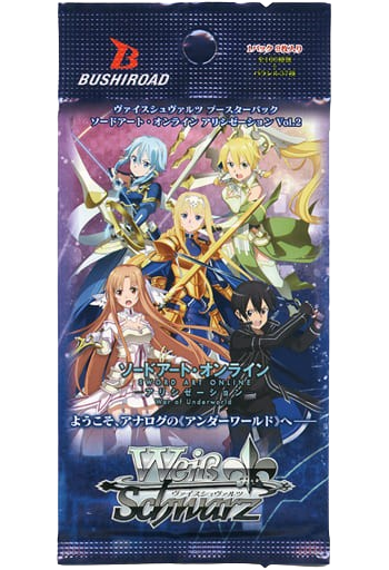 sword art online alicization booster box Weiss Schwarz Vol 2 (16 packs The Union Arena [UE07BT] Sword Art Online Booster Pack Booster Pack Sword Art Online
