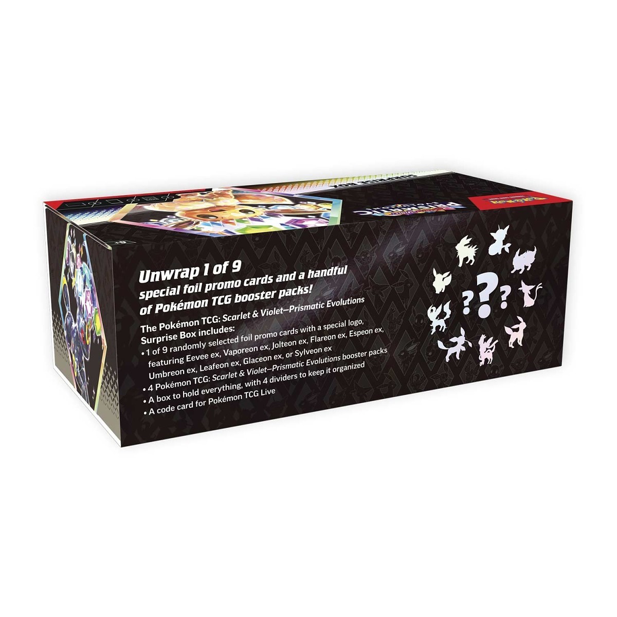 PRISMATIC EVOLUTIONS Surprise Box 2025 Pokémon Sealed Promo 4